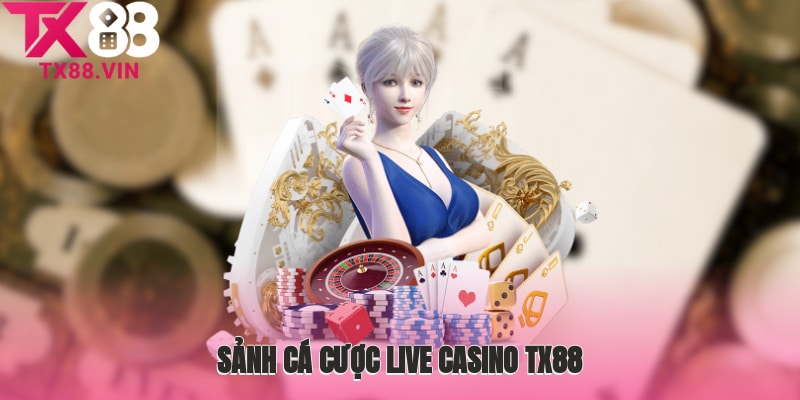 Tổng quan về sảnh cá cược Live Casino TX88
